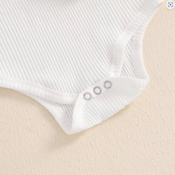 Santa Girls Jumper Overall Dress Christmas Outfit - Picture 5 of 6